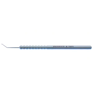D&K Lester IOL manipulator 4 3/4 angled shaft 9.0mm from bend to tip 0.4mm diameter push-pull " 10.0 cm (4") – surgivalley (999040066)