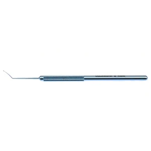 D&K Mackool capsule polisher 5 angled 45°" 11.0mm from bend to tip 0.3mm olive-shaped textured " 12.5 cm (5.0) – surgivalley (999040190)