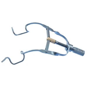 D&K Mackool lid speculum adult size 13.5mm open wire blades," nasal approach," adjustable thumb-s – surgivalley (010040147)