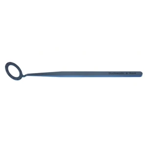 مقياس الزوايا D&K Mendez ‏4 1/4" يقيس 0-180º بتدرجات 10º، مقبض مسطح من التيتانيوم – surgivalley (999040175)