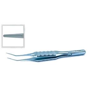 Surgical Tissue Forceps Angled 8.9 cm (3.5) – surgivalley (001213048)