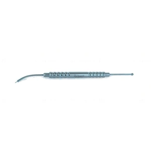 D&K Nishimura Depressor und Manipulator 5 doppelseitig abgewinkelter 40º" Schaft 0,5mm Durchmesser 3,0mm l 12,5 cm (5,0)