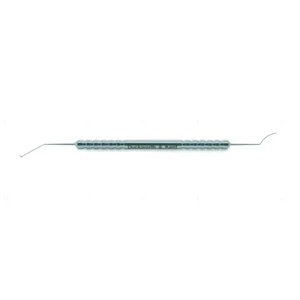 D&K nucleus cutter & repositor 5 1/8 double ended angled shafts 14.0mm from bend to tips sharp 20.0 cm (8.0) – surgivalley (002040248)