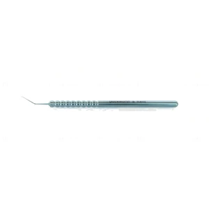 D&K nucleus divider hook 4 1/2 angled shaft 11.0mm from bend to tip 0.62mm x 0.84.0mm bulbous " 5.0 cm (2") – surgivalley (005040051)