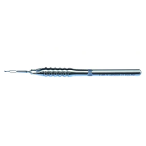 D&K Salvitti-Akahoshi 组合预劈核镊子 4 5/8英寸 直杆身 1.5mm 尖端高度（大尖端），反向交叉动作 圆形人体工学手柄 钛合金 – surgivalley (001213107)