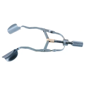 D&K Shepard reversible lid speculum adult size 14.0mm solid blades," nasal and temporal approach – surgivalley (010040110)