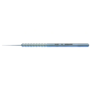 D&K Sinskey hook 4 3/4 straight shaft 0.18mm diameter tip round handle titanium 10.0 cm (4") – surgivalley (005040008)