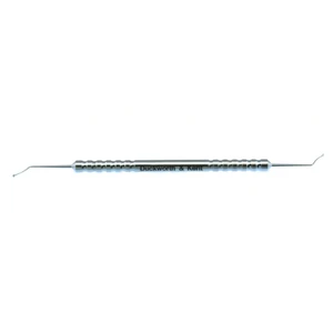 D&K SMILE lenticule hook 4 3/4 double-ended angled 70° 10.0mm from bend to tip 3 prongs angled up and down 1.0mm wide round handle titanium – surgivalley (005212420)