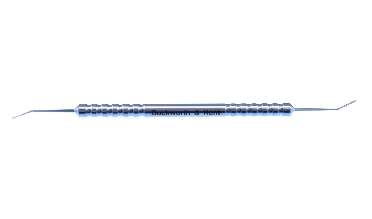 D&K spatula & IOL manipulator/rotator 4 7/8 double-ended 0.55mm spatula angled 45°" shaft 0.65m 20.0 cm (8.0)