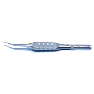 Surgical Tissue Forceps 1x2 Teeth Curved 8.9 cm (3.5) – surgivalley (001213005)