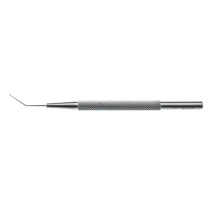 Descemet incision hook 4 angled shaft 0.2mm blunt tip round handle – surgivalley (005211967)