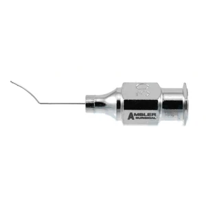 Dishler LASIK irrigation cannula for nasal flap 30 gauge," vaulted angled 50°" 7.0mm from bend to – surgivalley (016040204)