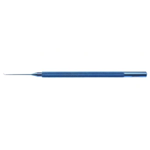 Dodick-Kammann nucleus chopper 4 5/8 straight shaft 90°" angled ball-shaped tip round handle ti 20.0 cm (8.0) – surgivalley (999040344)