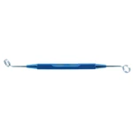DSEK/DSAEK corneal marker 4 3/4 double-ended 7.75mm and 8.0mm ring diameter round handle titan 10.0 cm (4")