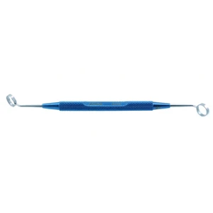 DSEK/DSAEK corneal marker 4 3/4 double-ended 7.75mm and 8.0mm ring diameter round handle titan 10.0 cm (4") – surgivalley (999040425)