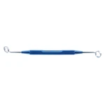 DSEK/DSAEK corneal marker 4 3/4 double-ended 8.25mm and 8.5mm ring diameter round handle titan 10.0 cm (4")