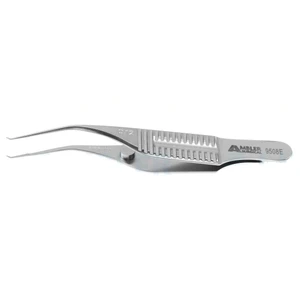 Dyson Colibri 镊 2 7/8" 极精细，细杆 0.12mm 1x2齿 呈45º角 带打结平台 扁平手柄 – surgivalley (090210836)