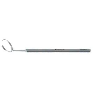 Fine-Thornton Fixationsring 4 1/2 C-förmig 16,0 mm Durchmesser fester Kopf 11,0 mm Aussparung flacher Griff 5,0 cm (2")