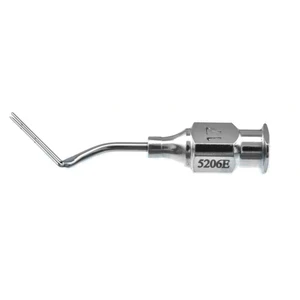 Flip and float LASIK cannula 26 gauge," vaulted 17 gauge reinforced shaft 15.0mm from bend to ti – surgivalley (016040073)