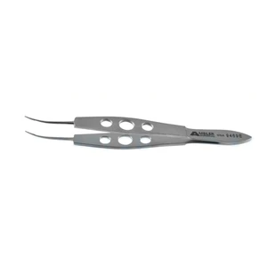 Freeman-Jaffe lens holding forceps 4 curved jaws with longitudinal groove flat 3-hole handle – surgivalley (001212477)