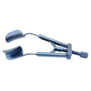 Freeman lid speculum 2 3/4 adult size 15.0mm solid blades," temporal approach titanium 5.0 cm (2") – surgivalley (010040037)