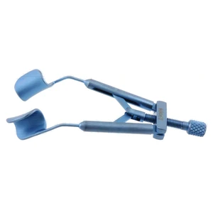 Freeman lid speculum 2 3/4 pediatric size 11.0mm solid blades," temporal approach titanium 5.0 cm (2") – surgivalley (010040051)