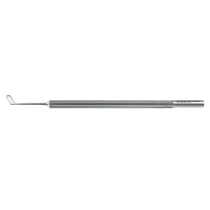 Fukasaku "'"'hockey'"'" knife 4 5/8 angled sharp 3.0mm front edge," semi-sharp 6.0mm bottom edge ro – surgivalley (006040009)