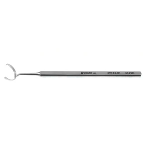 Fukuyama fixation ring 4 1/8 C-shaped 15.0mm diameter fixed head 140 degree cut-out flat handl 20.0 cm (8.0) – surgivalley (999040688)