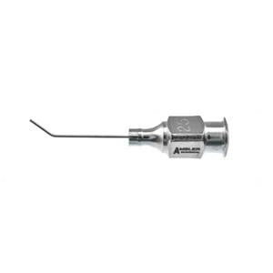 Angled Surgical Cannula for Ophthalmic Procedures with Lightweight Grip and Non Glare – surgivalley (016040096)
