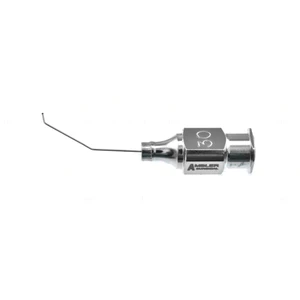 Gimbel cortex aspirating cannula 30 gauge double-angled," front opening 11.0mm from bend to bend – surgivalley (016040227)