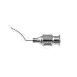 Gimbel LASIK fountain cannula 25 gauge," vaulted 12.0mm from bend to tip smooth bullet shaped ti