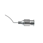 Gimbel LASIK fountain cannula 25 gauge," vaulted 12.0mm from bend to tip smooth bullet shaped ti
