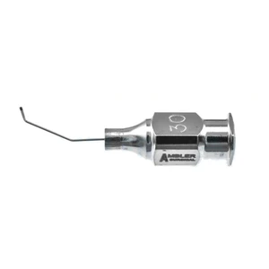 Gimbel LASIK polishing cannula 30 gauge double angled 2.5mm from bend to tip 7.0mm from bend to – surgivalley (016040158)