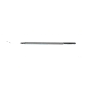 Espátula de núcleo Gimbel 4 3/4 ângulo 30º haste 9.0mm da dobra à ponta lisa 0.25mm arredondada bla 10.0 cm (4")