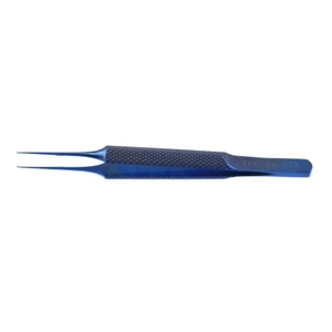 Glaucoma Tissue Forceps with Round Handle in Titanium – surgivalley (001213269)