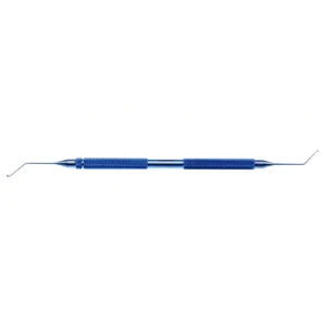 Grayson-Kuglen Nukleus-Manipulator 5 1/2 doppelendige gewinkelte Schäfte 9,0 mm von Biegung zu flach, Gesamtlänge 5,0 cm (2")
