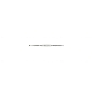 Espátula Verde 5 7/8 Dupla Face 4,0mm x 14,0mm e 5,0mm x 16,0mm Cabo Plano 12,5 cm (5,0)