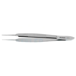 Harms-Tubingen tying forceps 4 straight shafts smooth jaws 6.0mm tying platforms narrow flat handle – surgivalley (001212137)