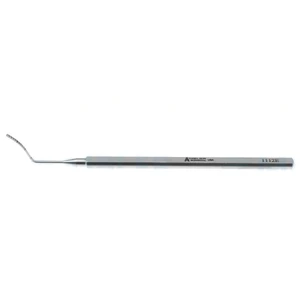 Helveston scleral ruler 6 vaulted, notches''5.0mm increments single marking tooth at tip flat handle – surgivalley (999040177)