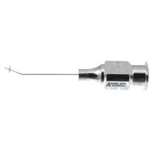 Ide DSAEK cannula 30 gauge angled 5.0mm from bend to tip 1.2mm preset depth 19.0mm overall leng – surgivalley (016040160)