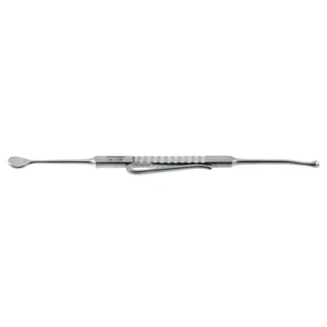 Josephberg-Besser Skleral-Depressor 5 1/2 mit Clip doppelseitig, "breiteres Depressionsfeld" 5.0 cm (2")