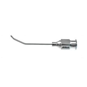 Kelman cyclodialysis cannula 19 gauge angled 12.0mm from bend to tip flattened 2.5mm angled up – surgivalley (016040060)