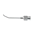 Kelman cyclodialysis cannula 19 gauge angled 12.0mm from bend to tip flattened 2.5mm angled up