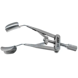 Kershner reversible lid speculum 2 7/8 adult size," thin 14.0mm solid blades," nasal or temporal 20.0 cm (8.0) – surgivalley (010040071)