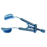 Espéculo palpebral reversible Kershner 2 7/8'', tamaño adulto, hojas sólidas finas de 15.0mm, abordaje nasal o temporal 20.0 cm (8.0)