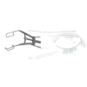 Knorz LASIK aspirating lid speculum adult size," open K-wire blades," nasal approach," adjustable – surgivalley (011040034)