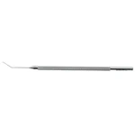 Koch stop & chop manipulator 4 3/8 angled shaft 10.0mm from bend to tip 90°" angled 1.5mm tip r 20.0 cm (8.0)