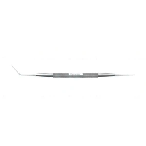 Kohnen femtosecond/LASIK spatula/hook 4 3/4 double-ended angled 11.0mm x 0.5mm spatula blade a 10.0 cm (4") – surgivalley (005040033)