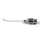 Kraff posterior capsule polishing curette cannula 25 gauge angled 1.75mm diameter cup," semi-sha