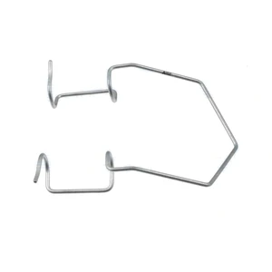 Kratz-Barraquer lid speculum 1 5/8 adult size 15.0mm open wire blades 18.0mm blade spread," nas 20.0 cm (8.0) – surgivalley (003040024)